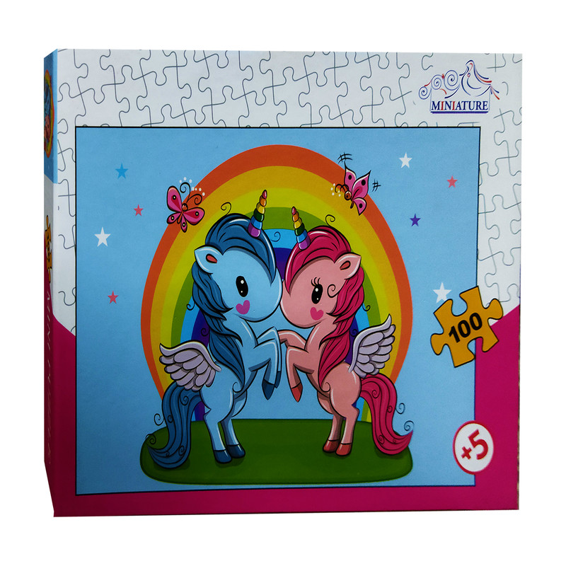 پازل 100 تکه مدل یونی کورن کد 03511