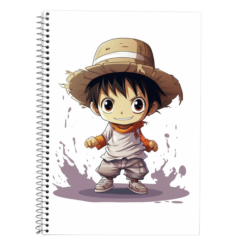 دفتر لغت 50 برگ مدوپد طرح وان پیس One Piece کد DF11765