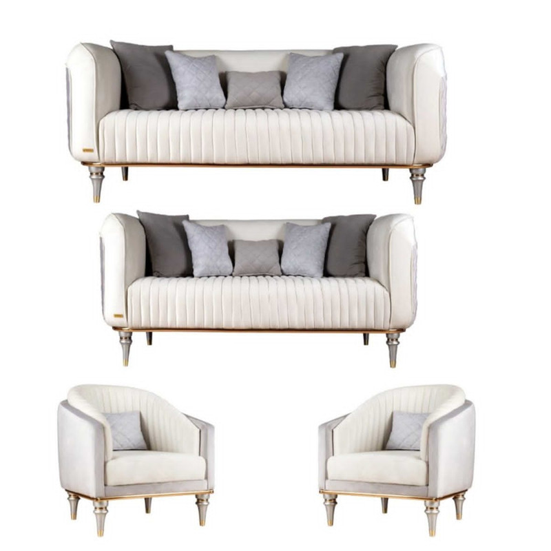 خرید و قیمت مبل هفت نفره ایران استیل مدل روبرتو کد 02