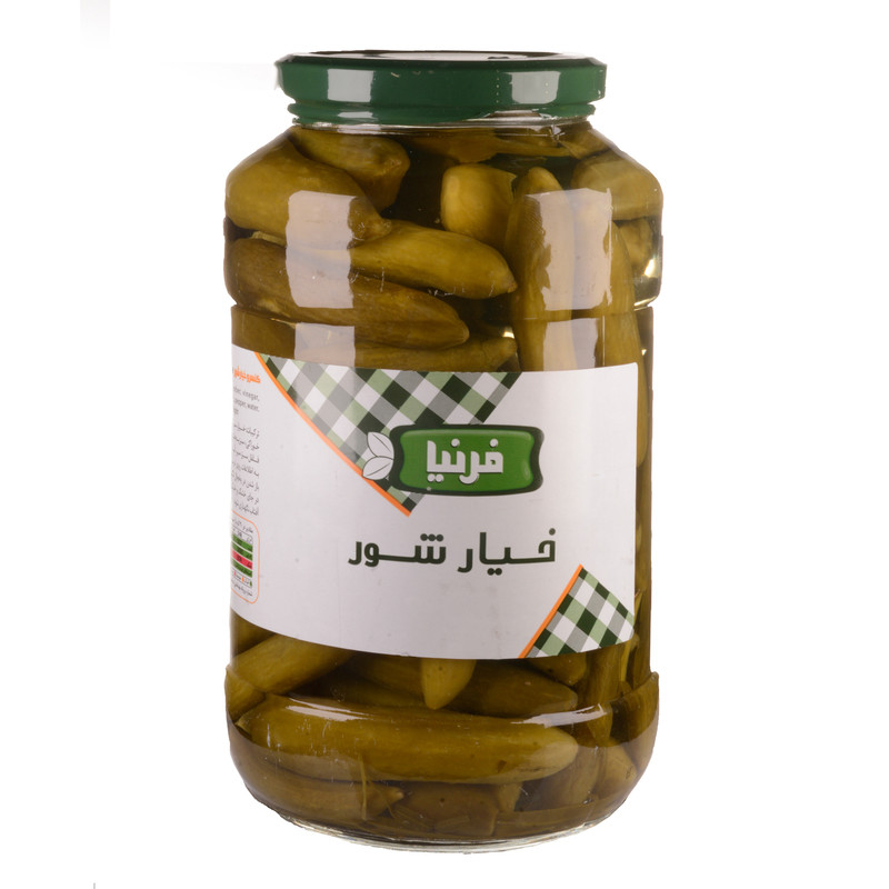 خرید و قیمت خیار شور ویژه فرنیا - 1500 گرم