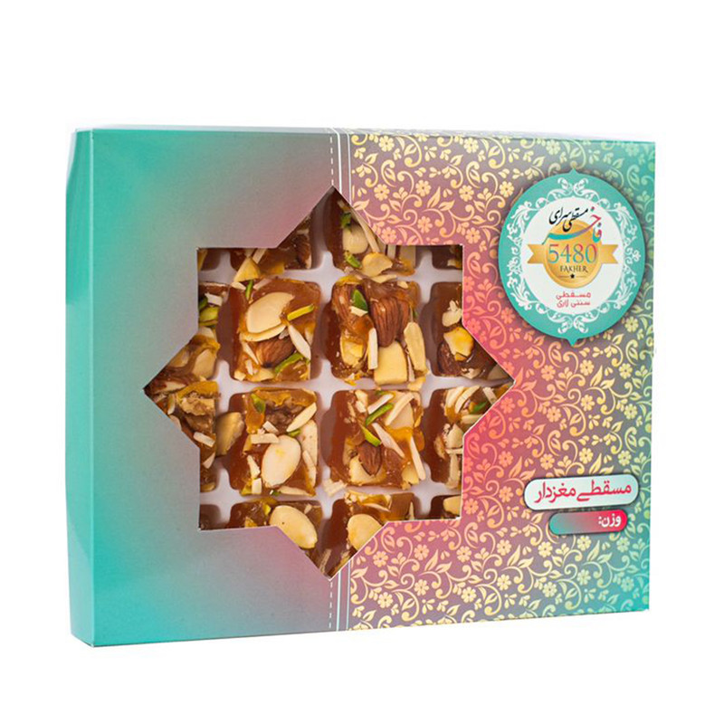 حلوا مسقطی آجيلی مجلسی متوسط پنجاه و چهار هشتاد - 360 گرم