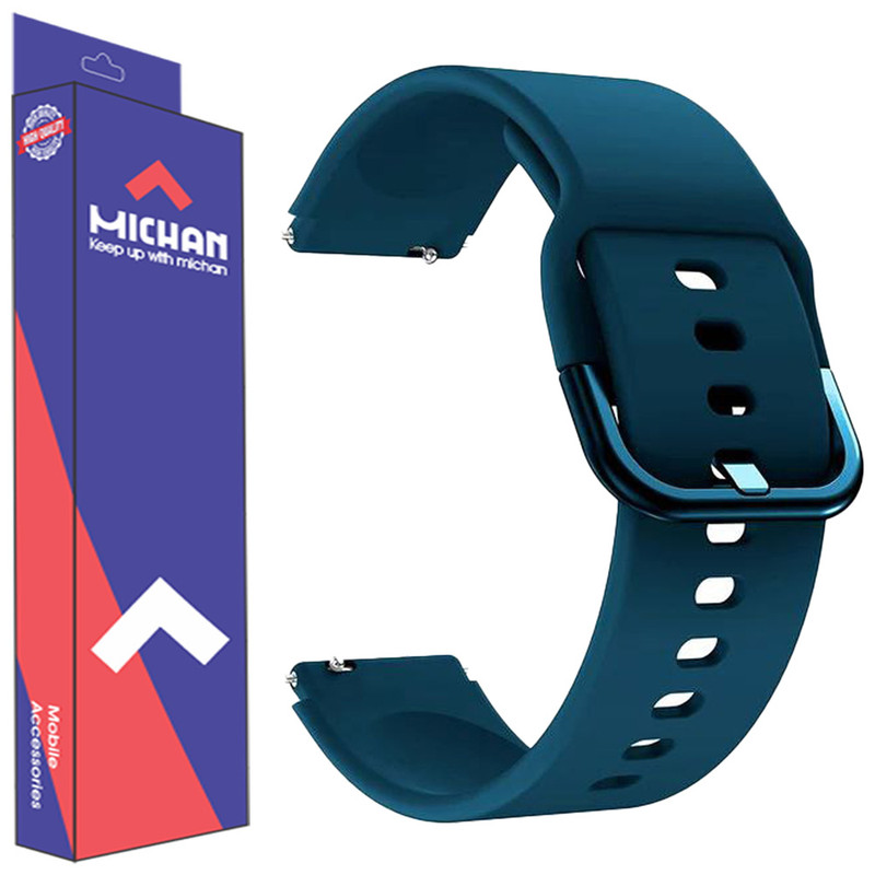خرید و قیمت بند میچان مدل Silicone مناسب برای ساعت هوشمند امیزفیت Stratos/Stratos 2/Stratos 3/Pace