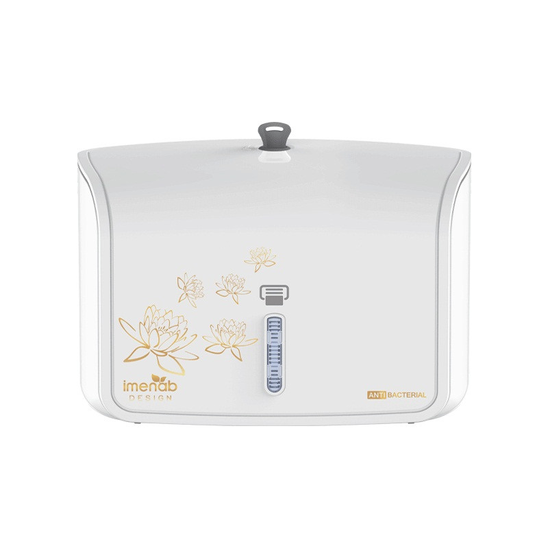 خرید و قیمت پایه رول دستمال کاغذی ایمن آب مدل ورونا نیلوفر