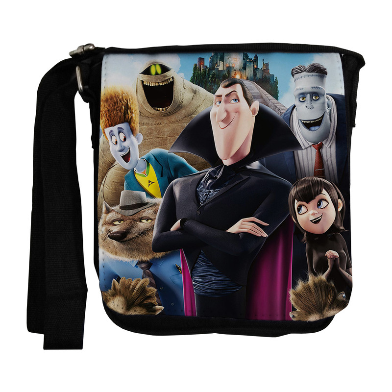 خرید و قیمت کیف دوشی بچگانه طرح هتل ترانسیلوانیا کد dko83