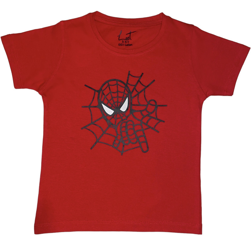 تی شرت آستین بلند پسرانه لینتل مدل اسپایدرمن