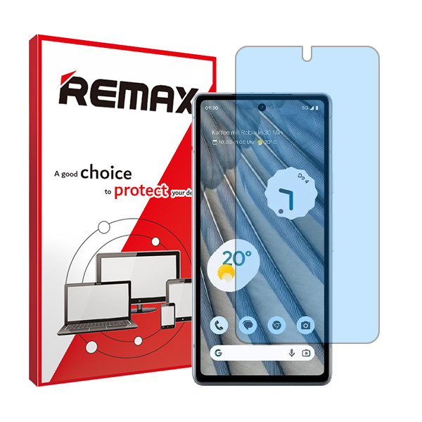 محافظ صفحه نمایش آنتی بلو ریمکس مدل HyBLU مناسب برای گوشی موبایل گوگل Pixel 7a