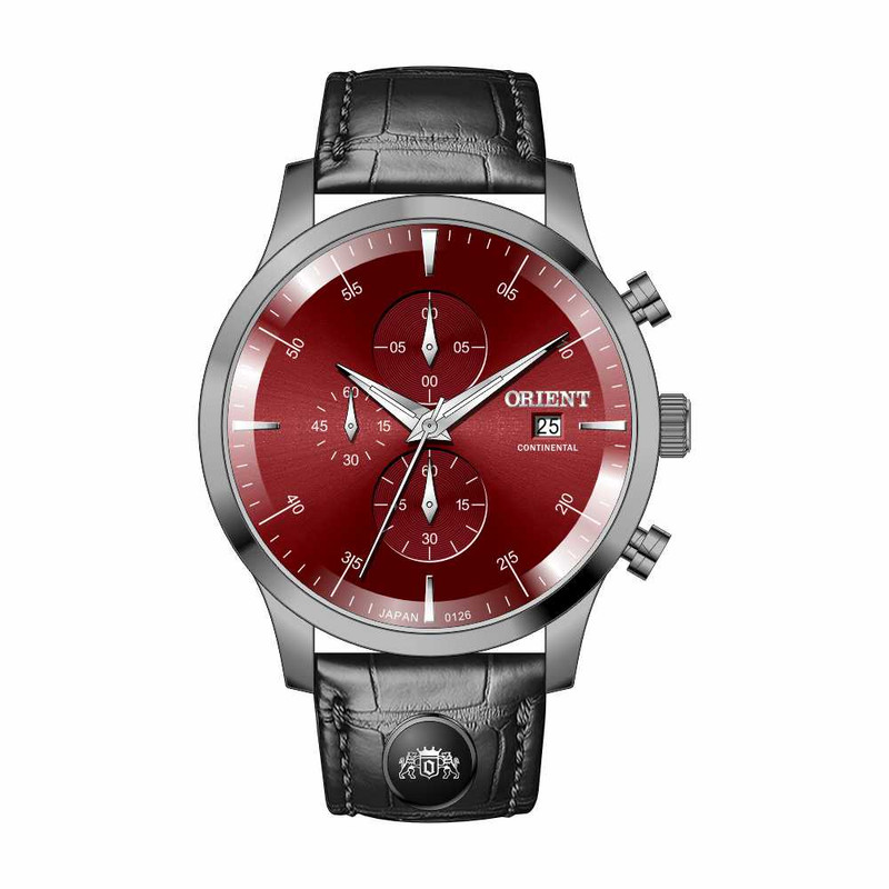 ساعت مچی عقربهای مردانه کوارتز کورنوگراف اورینت مدل OR-0126