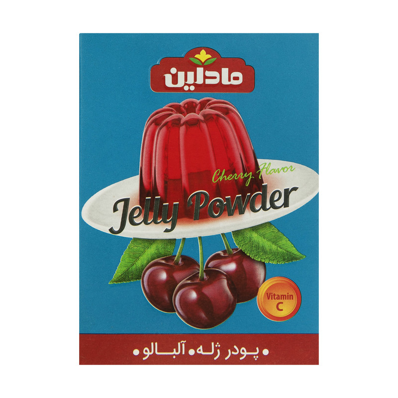 خرید و قیمت پودر ژله آلبالو مادلین - 100 گرم