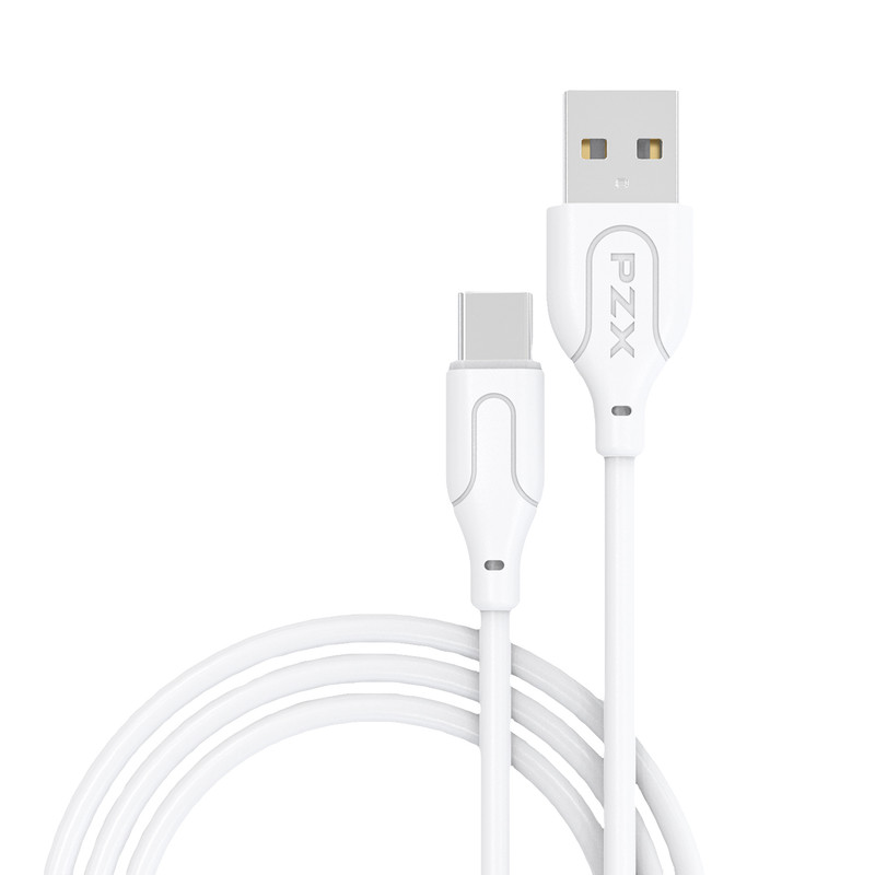 کابل تبدیل USB به USB-C پی زد ایکس مدل V112s طول 1 متر