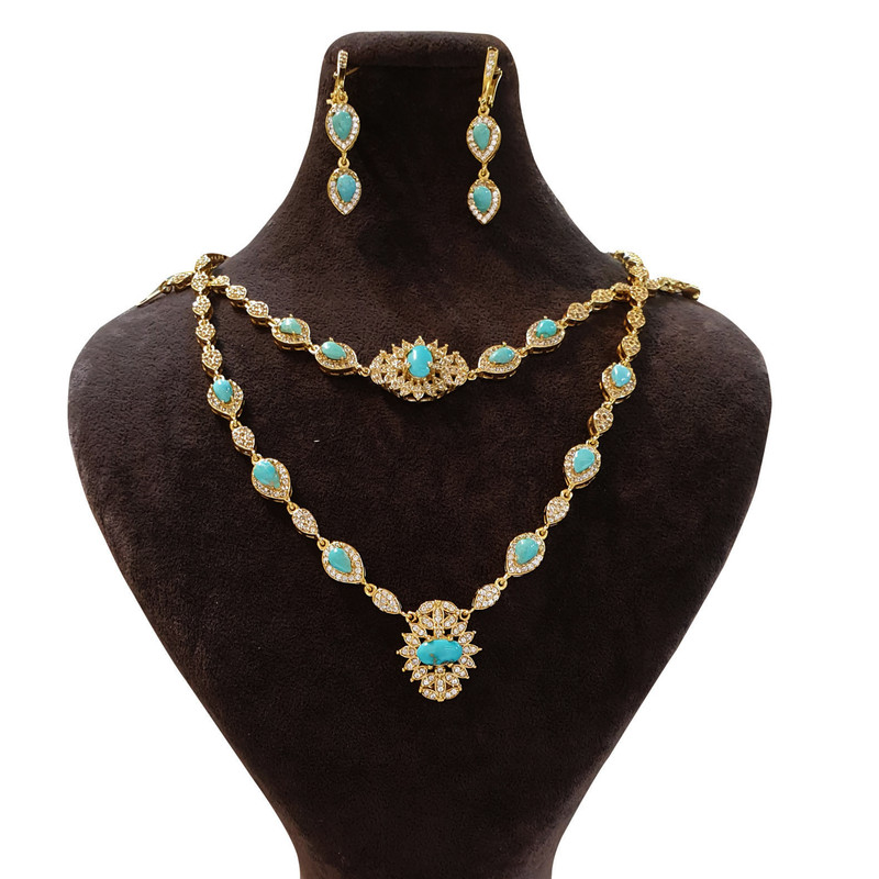 نیم ست نقره زنانه مدل 335