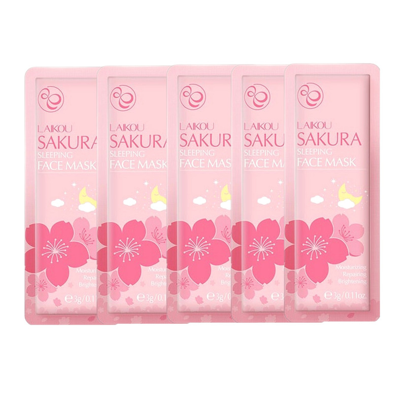 خرید و قیمت ماسک صورت لایکو مدل شکوفه گیلاس وزن 3 گرم بسته 5 عددی