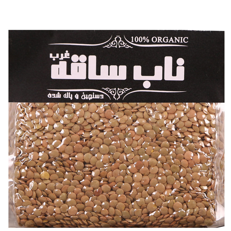 عدس درجه یک ناب ساقه غرب - 700 گرم