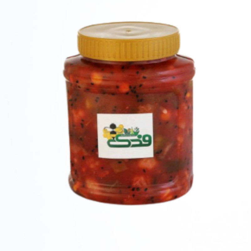 خرید و قیمت ترشی اسپانیایی فدک- 750 گرم