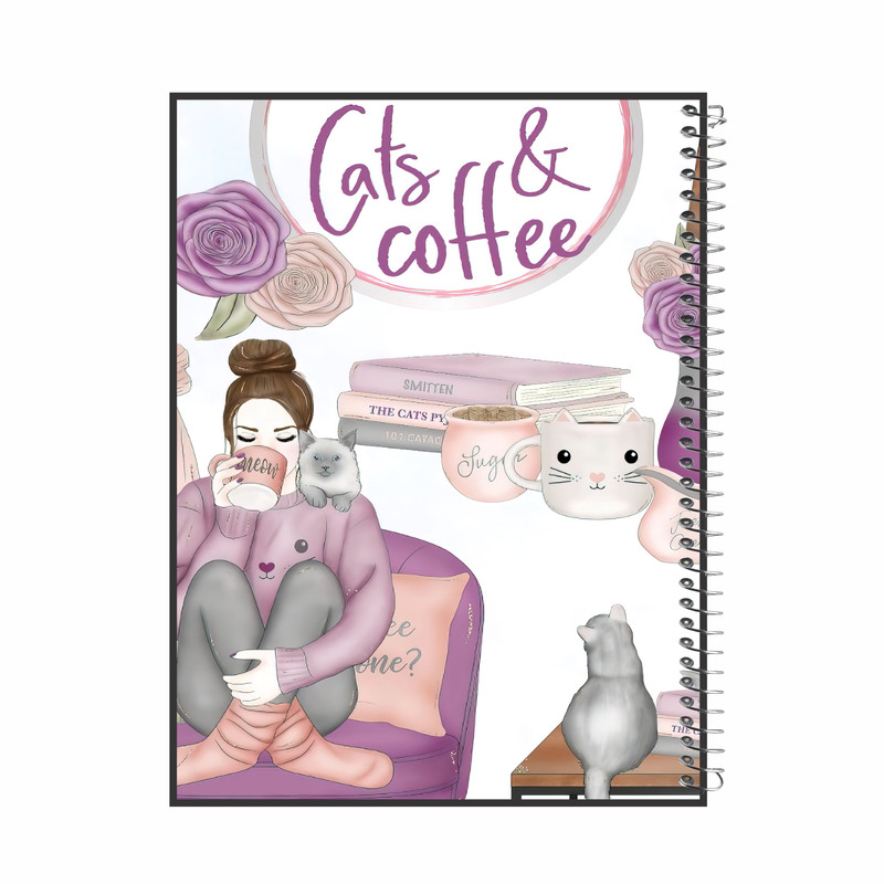 دفتر مشق 60 برگ گلبرگ طرح دخترانه کد 60453