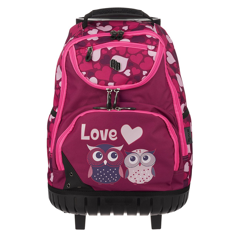 کوله پشتی پالس مدل Wheels Owl
