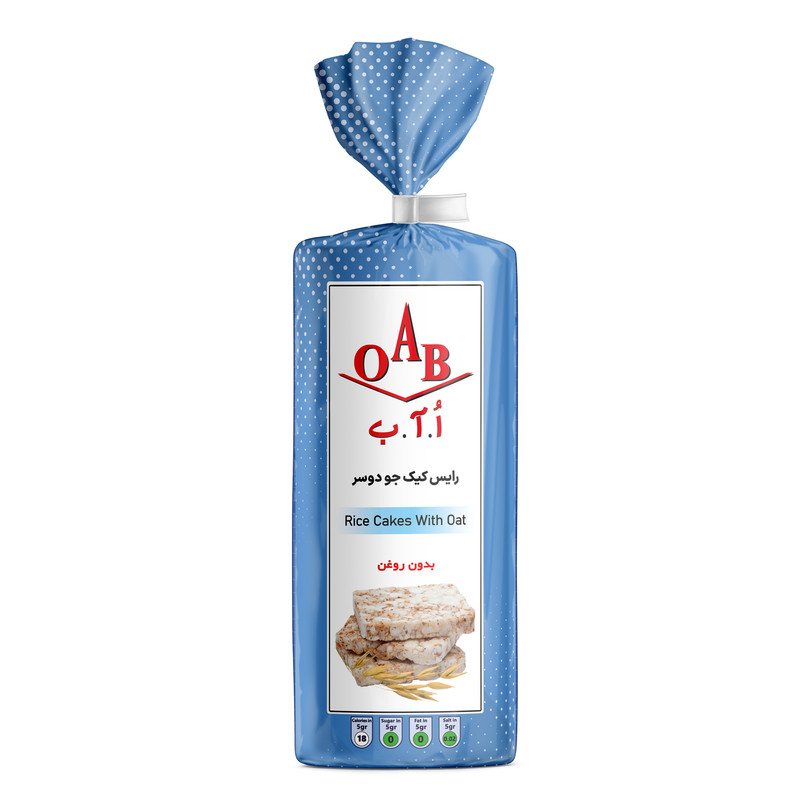 رایس کیک جو دوسر اُ.آ.ب - 100 گرم