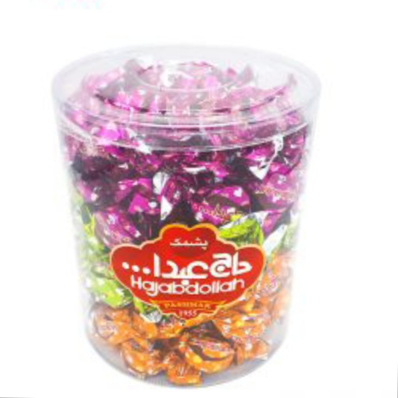 خرید و قیمت شکلات پشمک با روکش میوه حاج عبدالله -1000 گرم