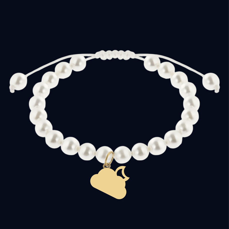 دستبند طلا 18 عیار زنانه لیردا مدل ابر 10121