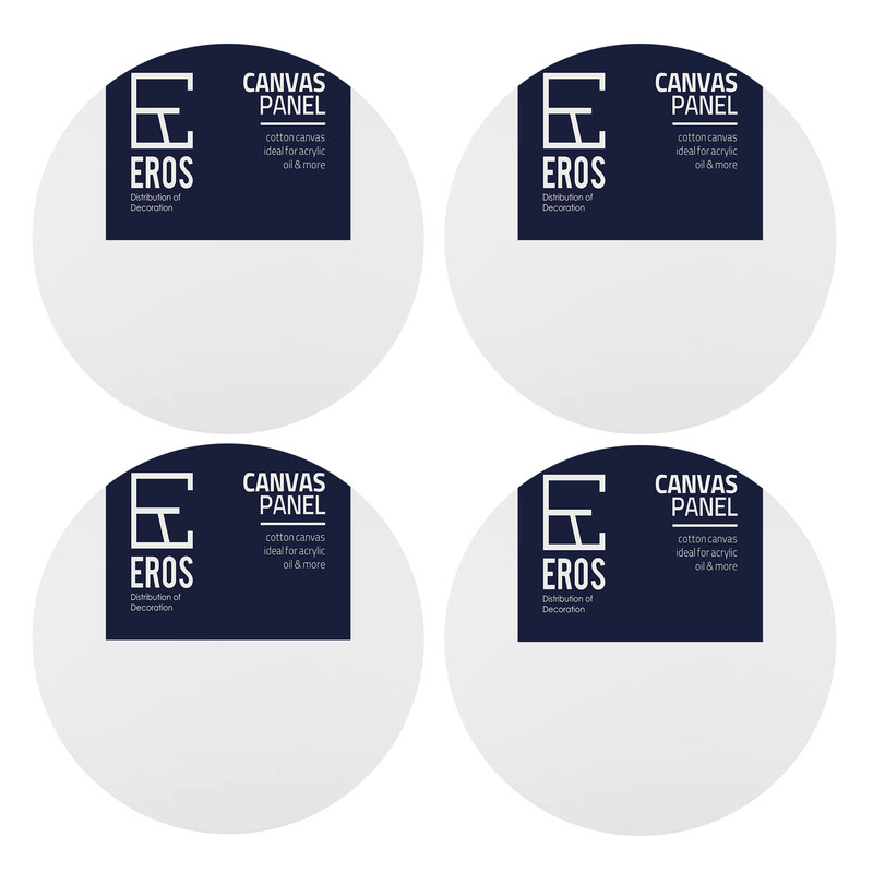 بوم نقاشی اروس مدل OR420 سایز 20x20 سانتی متر مجموعه 4 عددی