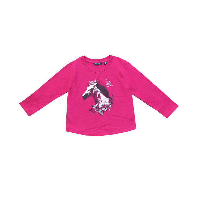 تی شرت آستین بلند دخترانه بلو سون مدل 0278