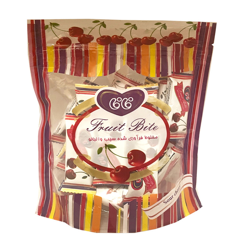 خرید و قیمت لواشک پذیرایی سیب و آلبالو فافا - 300 گرم