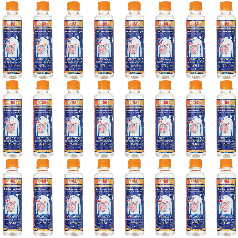 مایع لکه بر لباس بمو مدل FAN3 حجم 250 میلی لیتر بسته 24 عددی