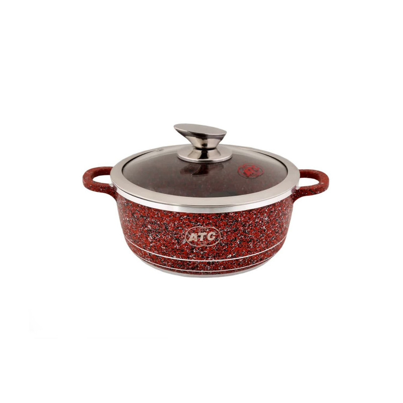 خرید و قیمت قابلمه ای تی سی مدل گرانیت سنگی سایز 20