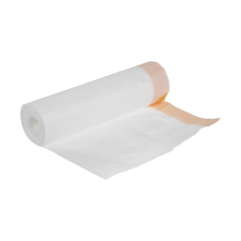 خرید و قیمت کیسه زباله نایلون سپید مدل بندی بسته 20 عددی