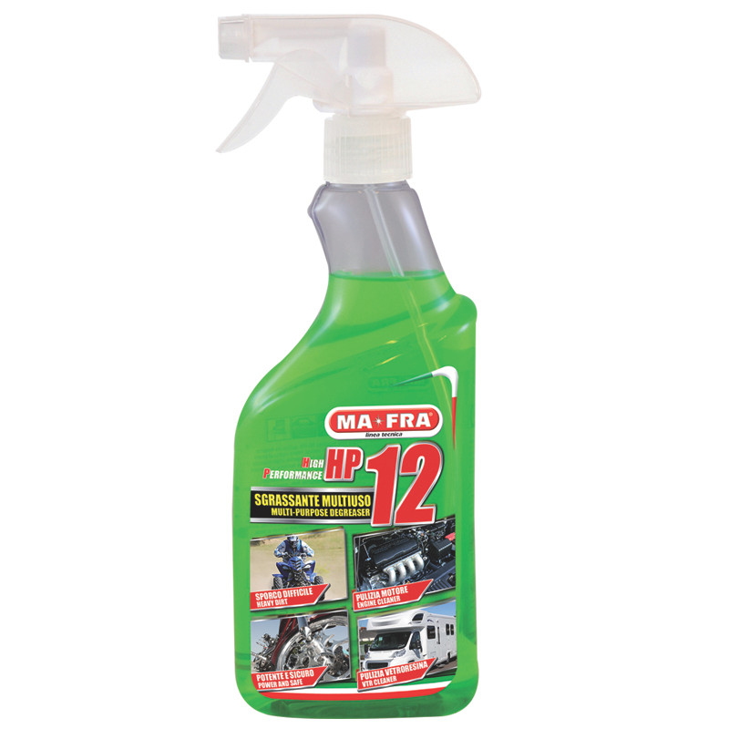 اسپری تمیز کننده موتور خودرو مفرا مدل HP12 حجم 500 میلی لیتر