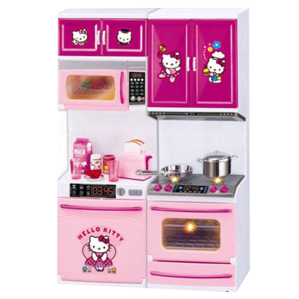 ست آشپزخانه کودک طرح هلو کیتی مدل 3-8921
