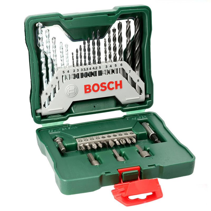 مته و سرپیچ گوشتی بوش مدل X33-2607019325 مجموعه 33 عددی