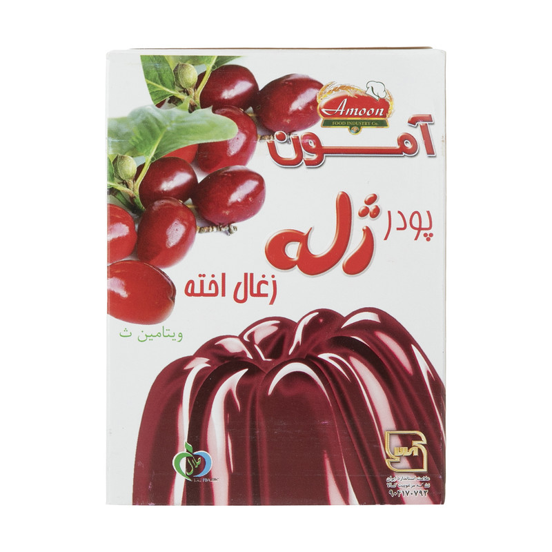 پودر ژله زغال اخته آمون - 100 گرم