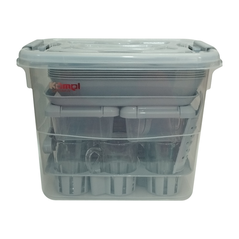 سبد پیک نیک کامل 50 پارچه مدل مسافرتی کد 527