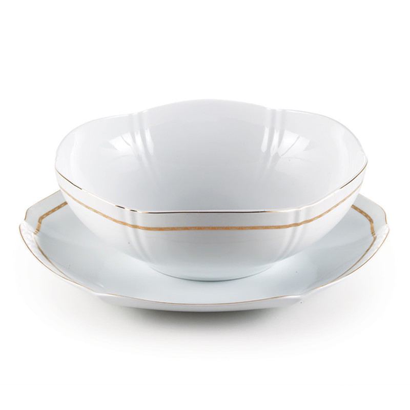 ست قاب و قدح چینی زرین ایران مدل هدیه طلایی درجه عالی