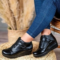 کفش اداری زنانه مدل برچسبی جنس چرم صنعتی از سایز 37 تا 40