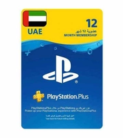 پلی استیشن پلاس دوازده ماهه امارات PlayStation Plus UAE 12 Months