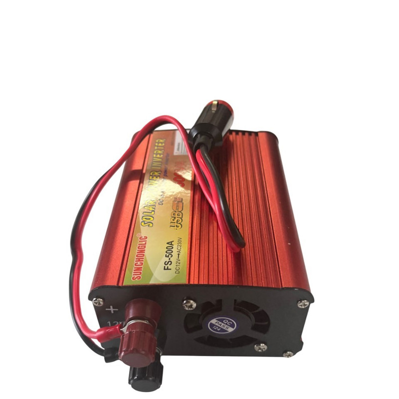 مبدل برق خورشیدی اینورتر مدل FS_500A ظرفیت 500 وات ساعت