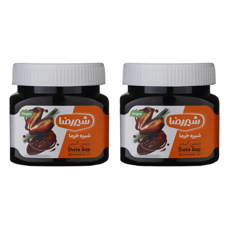 شیره خرما شیررضا - 450 گرم مجموعه 2 عددی