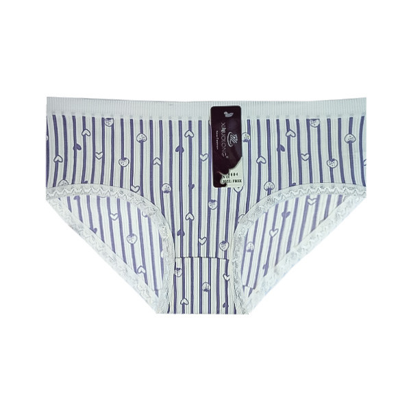 شورت زنانه مدل نخ پنبه طرح توت فرنگی کد 86943