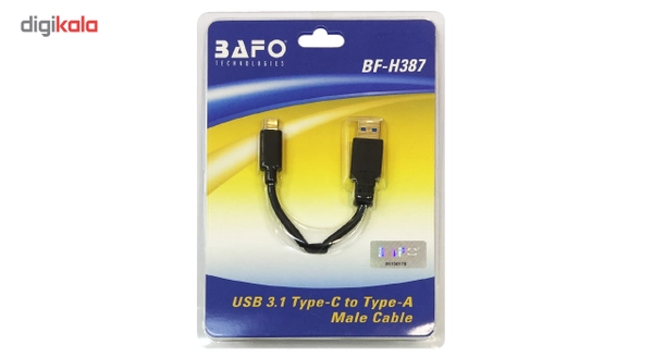 کابل تبدیل USB به Type-C بافو مدل BF-H387 به طول 1.5 متر 22