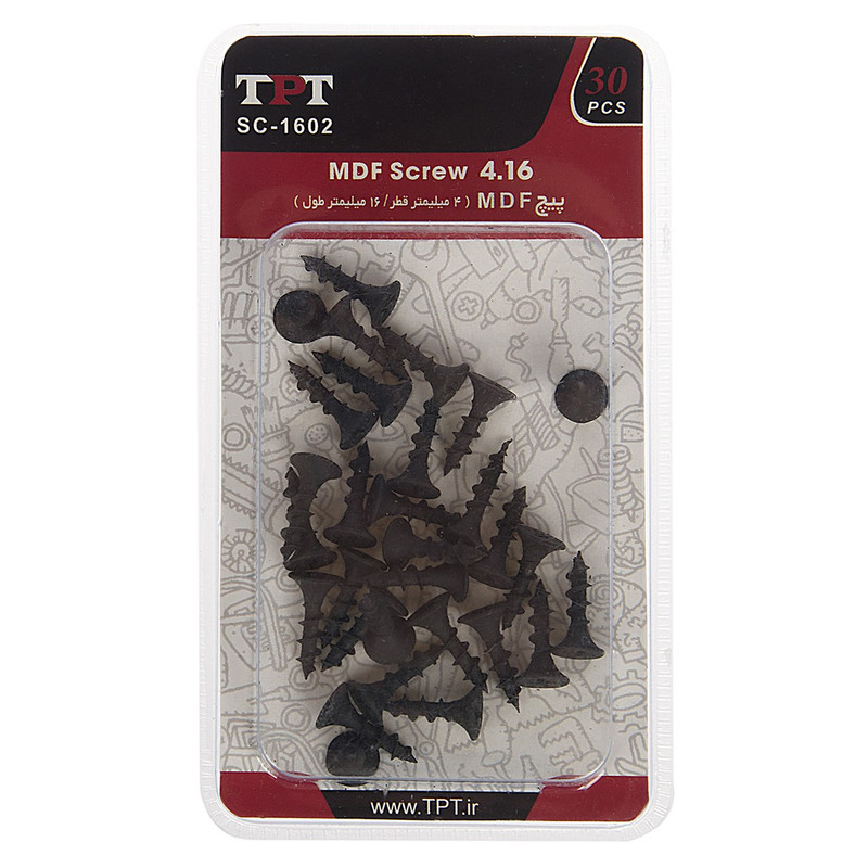 خرید و قیمت مجموعه 30 عددی پیچ ام دی اف تی پی تی مدل SC-1602