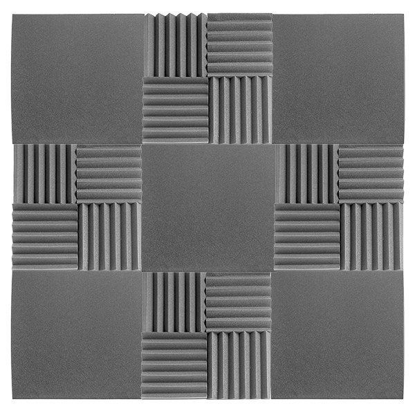 خرید و قیمت پنل آکوستیک مدل ترکیبی سینما روند و لایت پلاس مجموعه 9 عددی