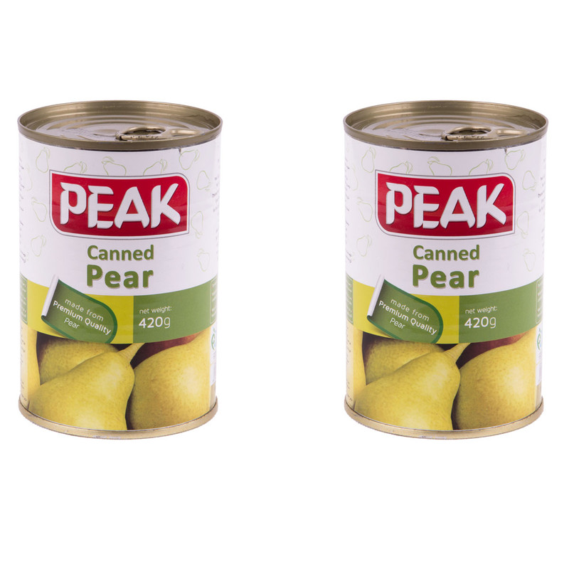 خرید و قیمت کمپوت گلابی پیک - 420 گرم بسته 2 عددی