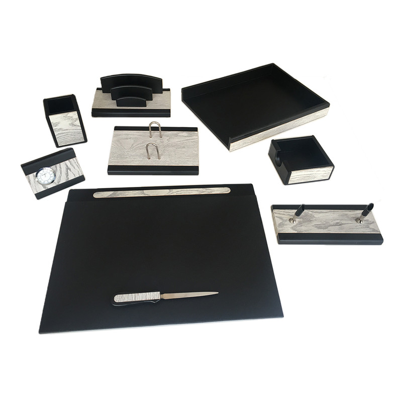 ست لوازم اداری رومیزی مدل مدیریتی 969 مجموعه 9 عددی