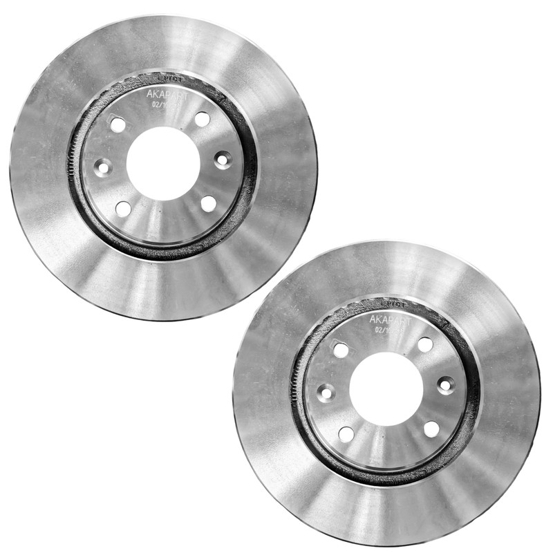 دیسک ترمز چرخ جلو شرکت تولیدی قطعات جلوبندی ایران لاهیجان مدل 001157 مناسب برای سیتروئن زانتیا