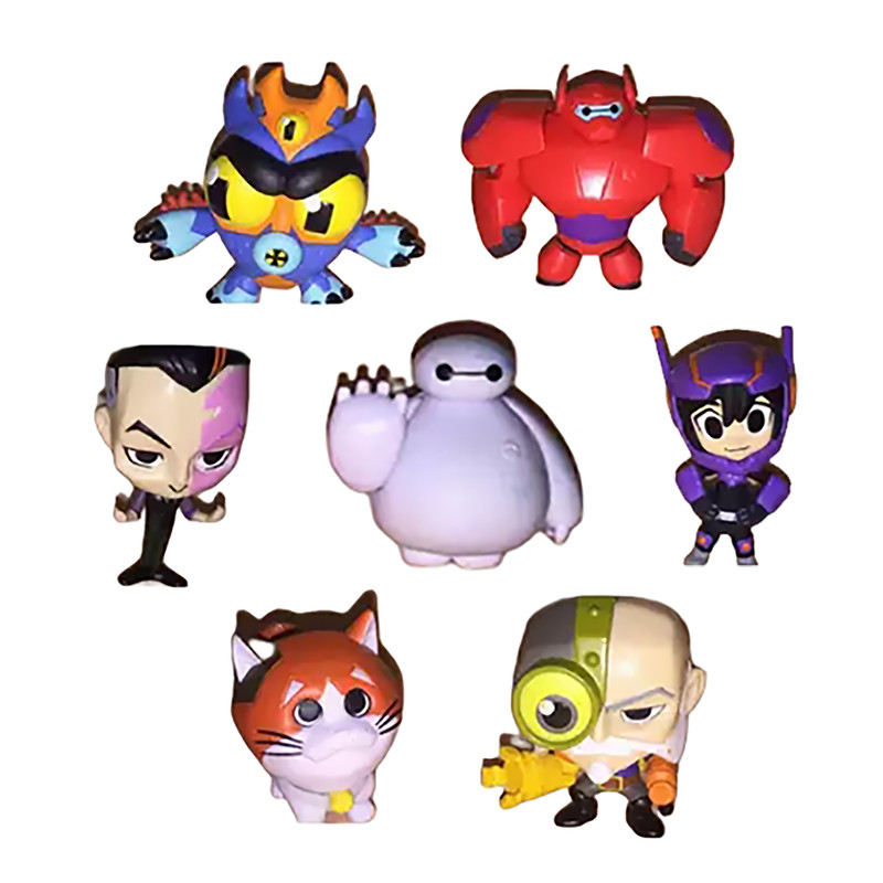 فیگور دیزنی مدل بیگ هیرو و بیمکس مجموعه 7 عددی