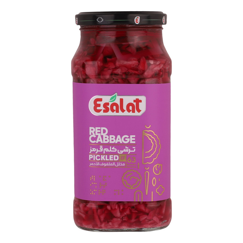 خرید و قیمت ترشی کلم قرمز اصالت - 570 گرم