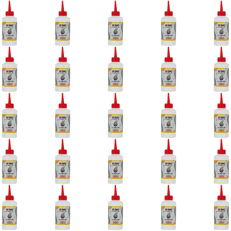 پارافین مایع بمو مدل B100 حجم 80 میلی لیتر بسته 25 عددی