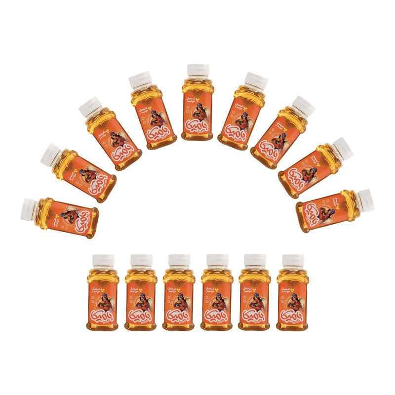 عسل پمپی بامیکا - 200 گرم بسته 15 عددی