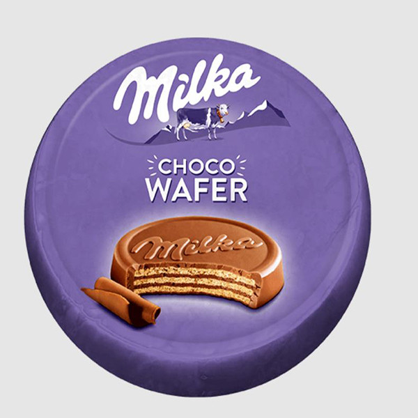 بیسکویت سکه ای با روکش شکلاتی میلکا - 30 گرم